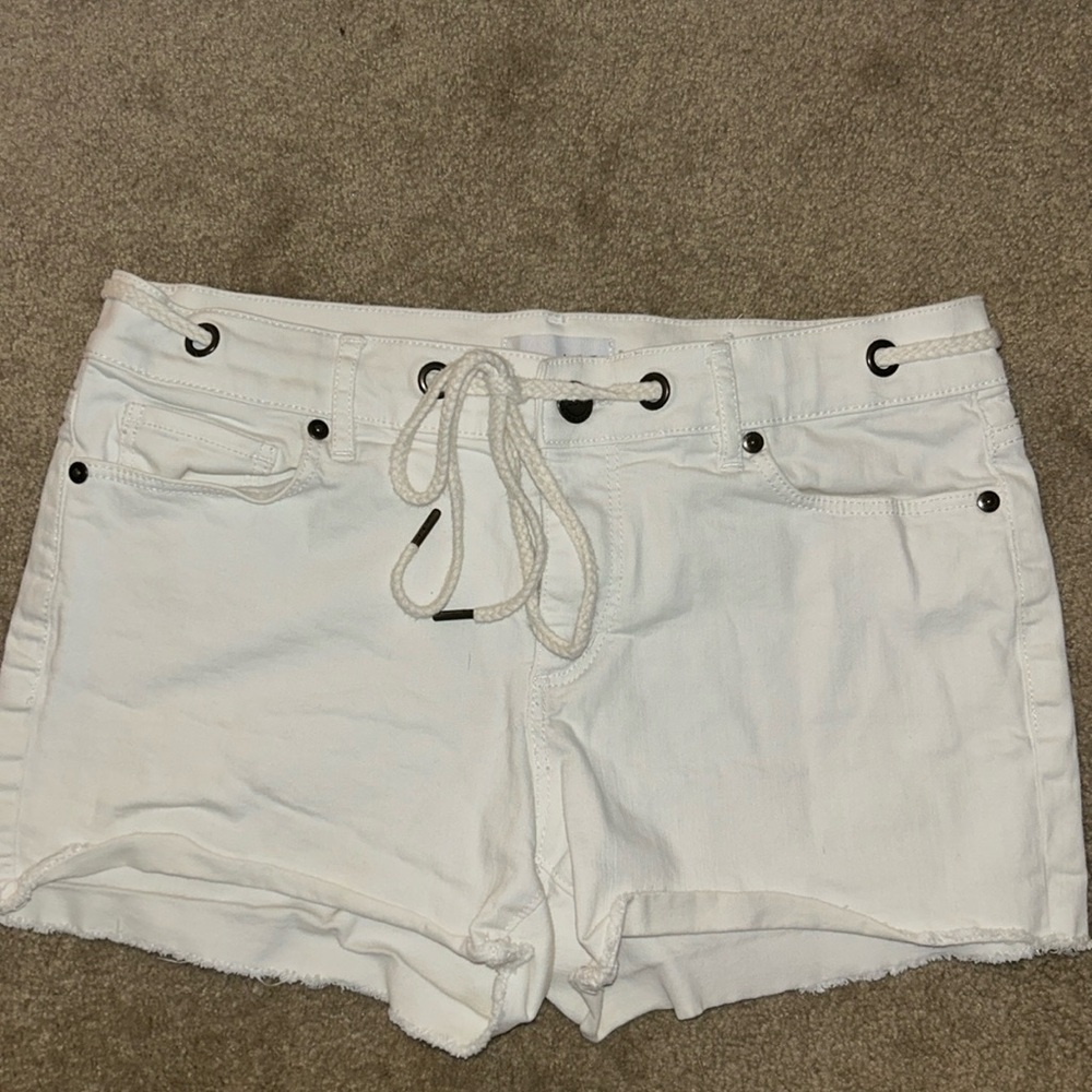 Loft white shorts